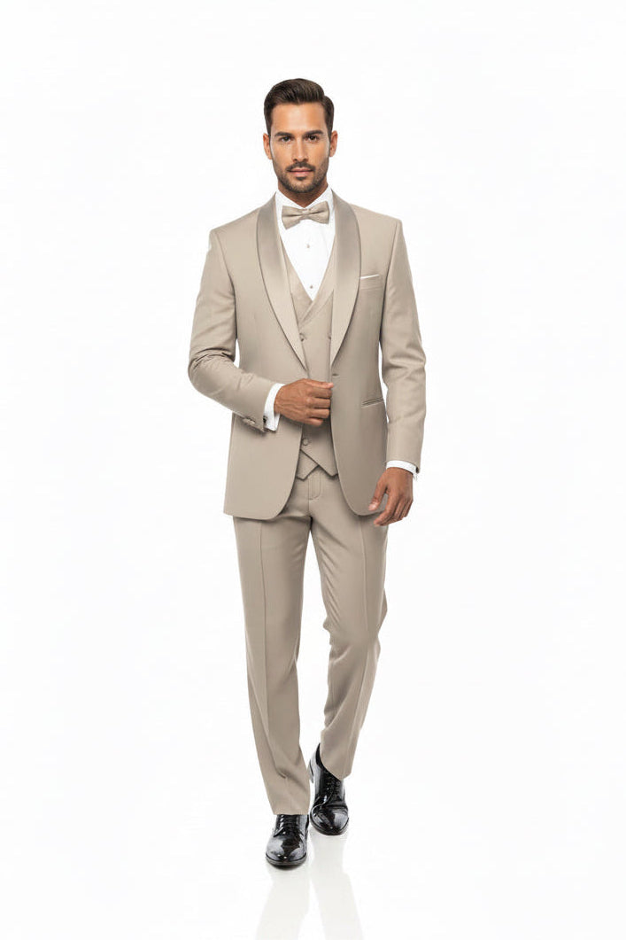 3 Piece Men’s Tuxedo Double Vest