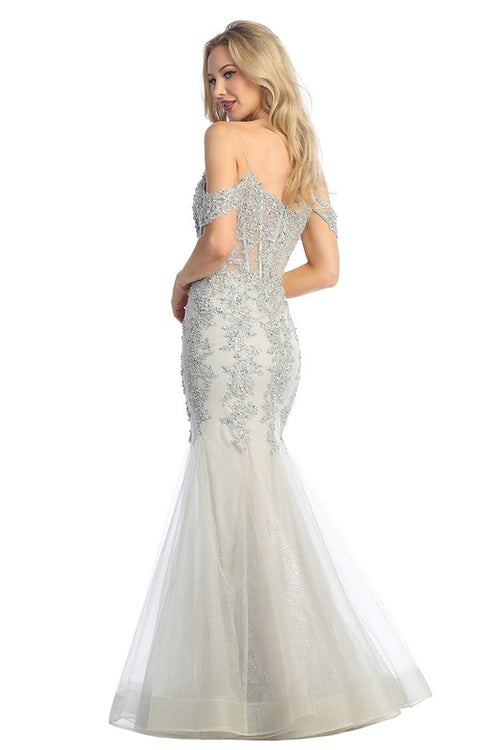 Bold Drop-Shoulder Dress