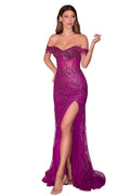 Off the Shoulder Sequin