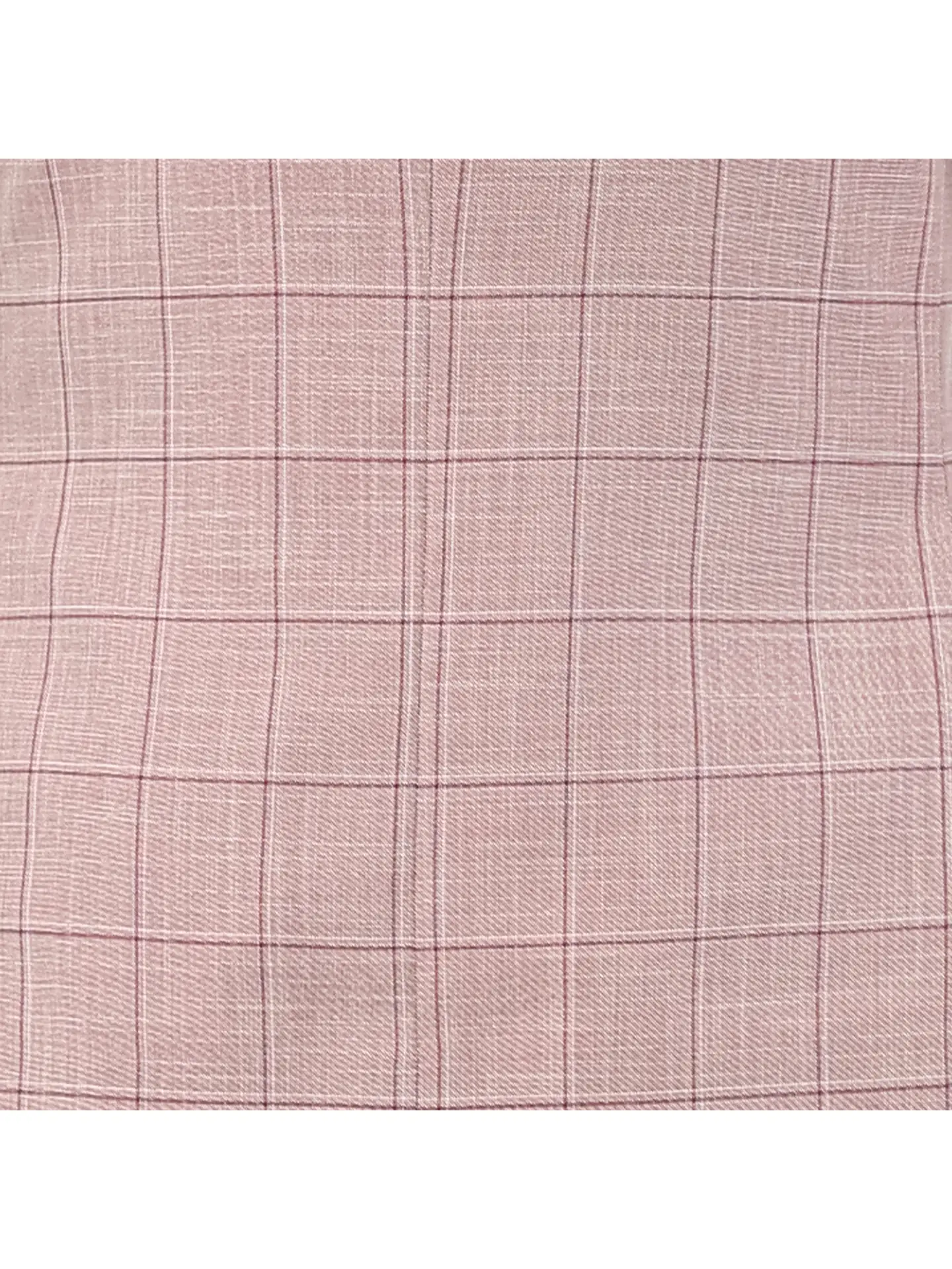 Stacy Adams Double Breasted Windowpane Suit Set, Pink