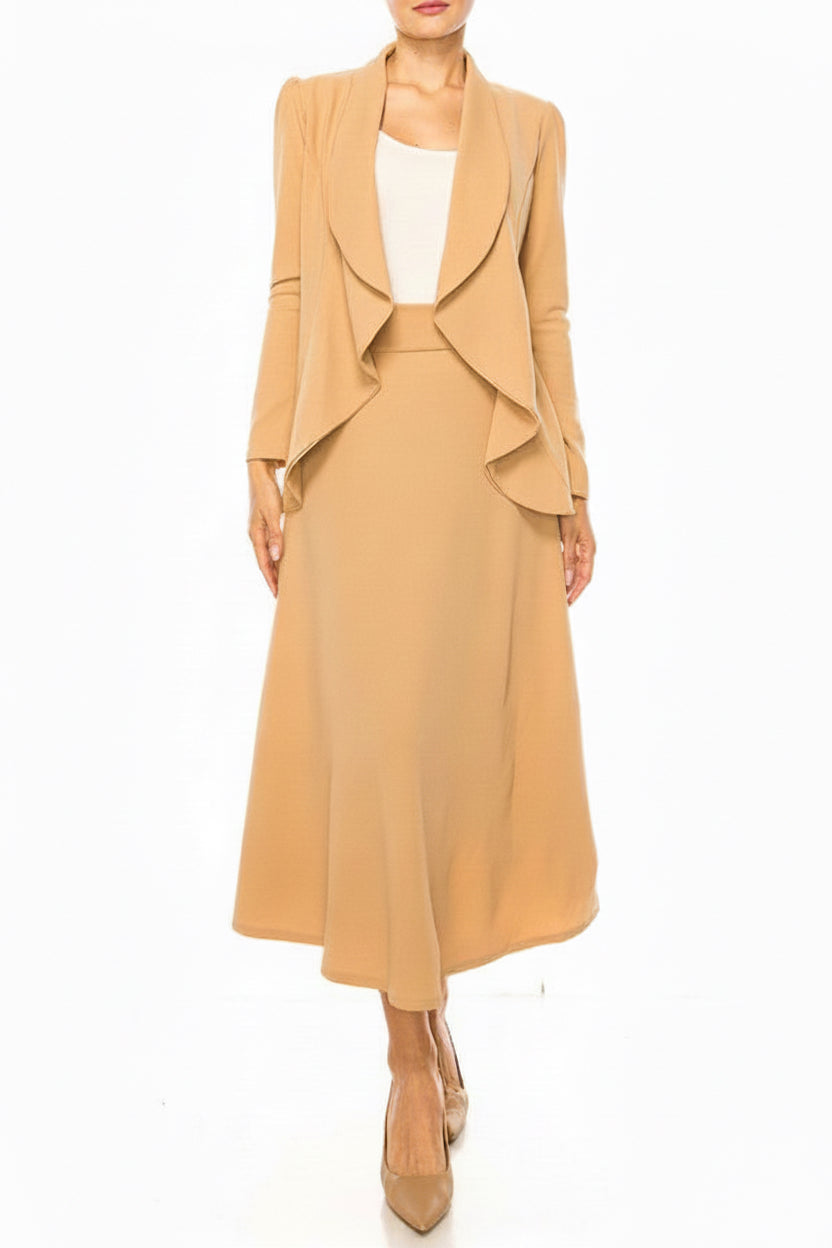 Women's 2 Piece Business Skirt Set