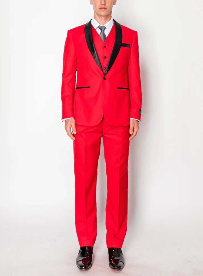 Men's 3 Piece Tuxedo Slim Regular