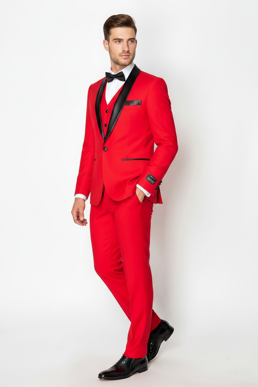 Men's 3 Piece Tuxedo Slim Regular