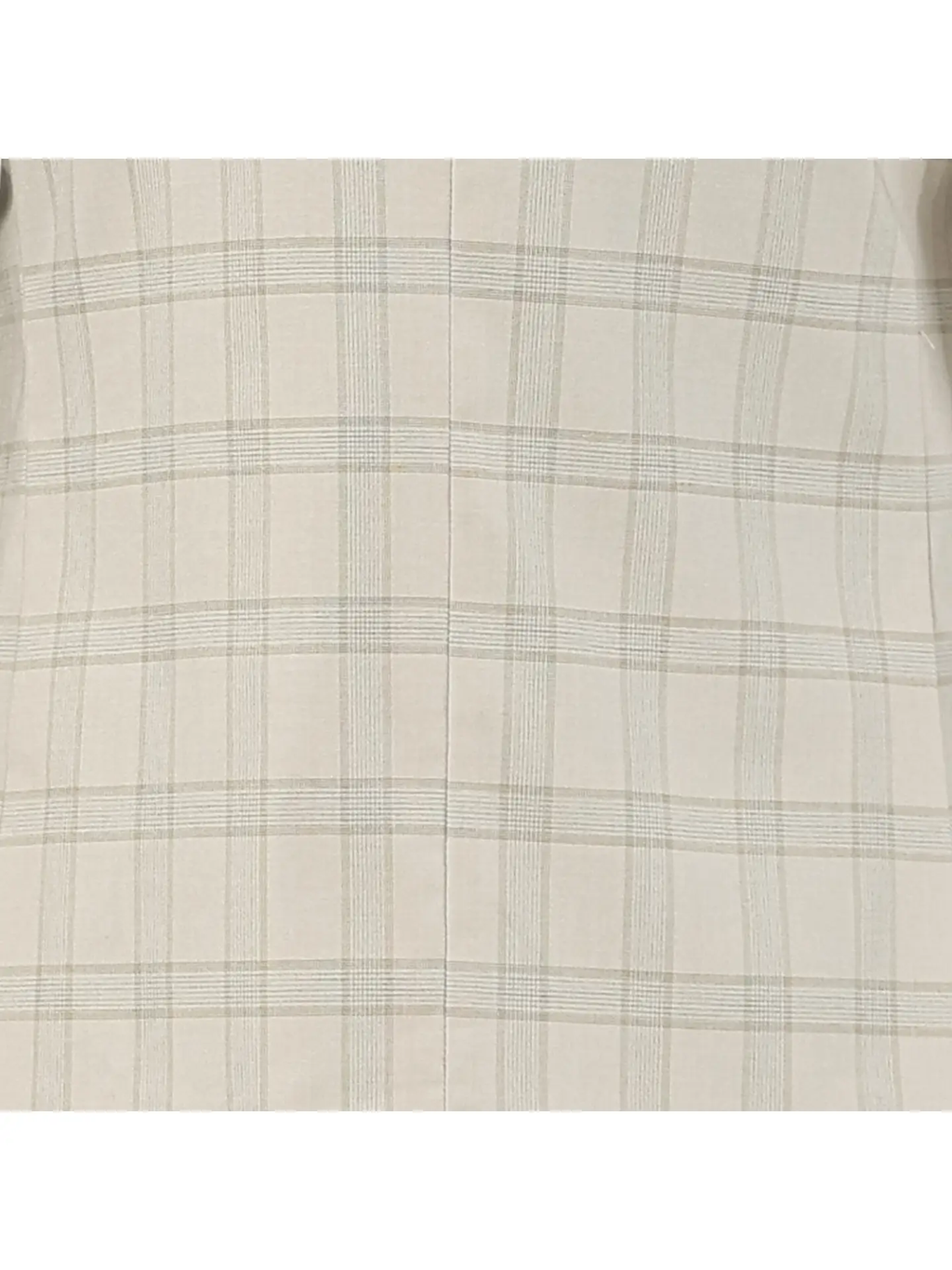 Stacy Adams Plaid Textured 3pc Suit Set, Beige