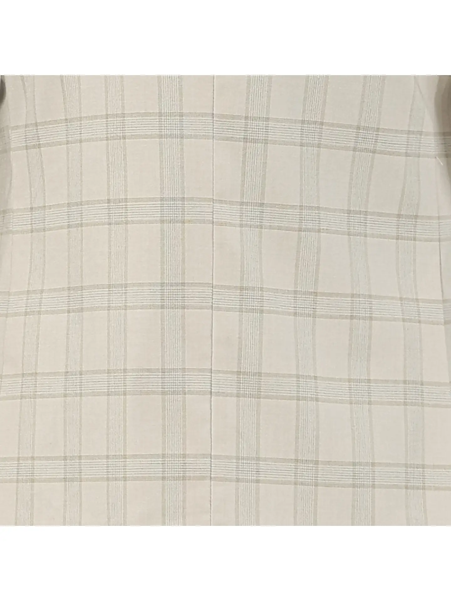 Stacy Adams Plaid Textured 3pc Suit Set, Beige