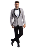 Azzuro Men’s Tuxedo 2 Piece Light