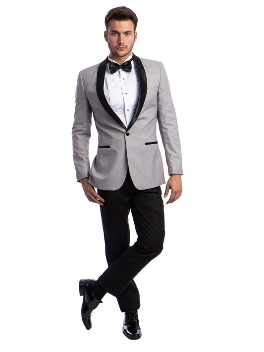 Azzuro Men’s Tuxedo 2 Piece Light