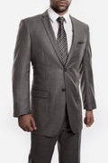 Men's  2 Piece Slim Shark Skin Suit