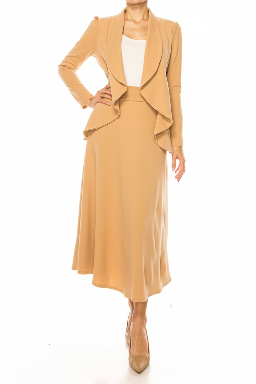 Women's 2 Piece Business Skirt Set