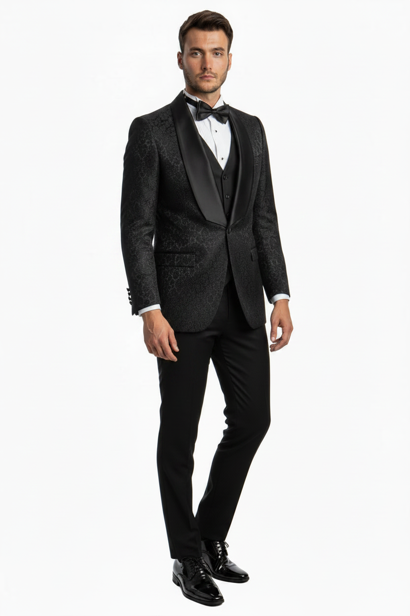 Tazio Men’s Tuxedo 3 Piece Set Prom/Formal/Event