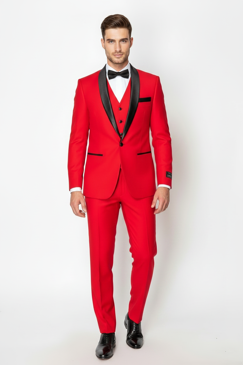 Men's 3 Piece Tuxedo Slim Regular
